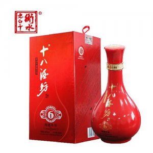 衡水老白干十八酒坊陶藏六年白酒