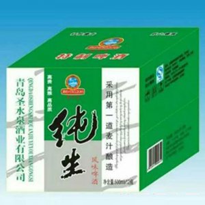 青圣純生風味啤酒