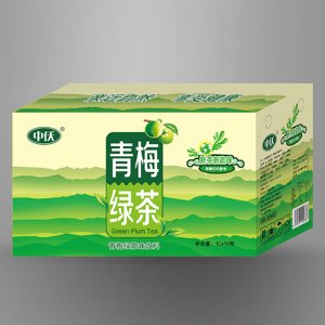 中仸青梅綠茶飲料1箱裝