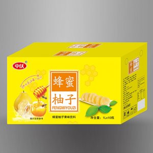 中仸蜂蜜柚子果味飲料箱裝