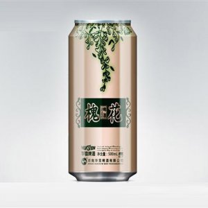 華雪槐花啤酒易拉罐