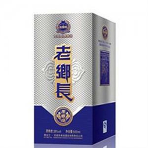 老鄉(xiāng)長(zhǎng)酒藍(lán)白盒