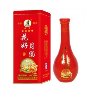 衡水張衡42°四星花好月圓480ml白酒