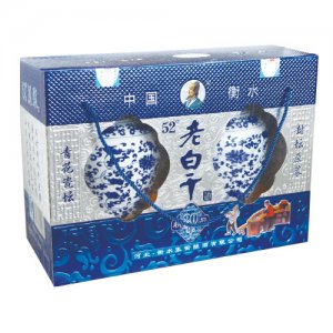 衡水張衡52°青花壇20年白酒