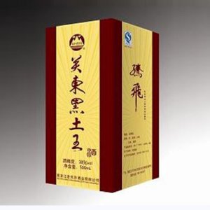 關東黑土王酒三年精品折光