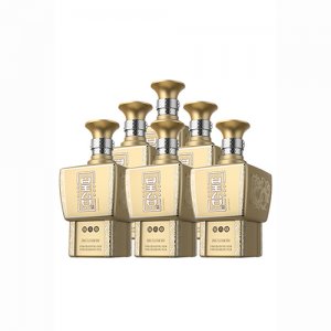 皇臺銀六鼎52度純糧食酒水濃香型白酒500ml