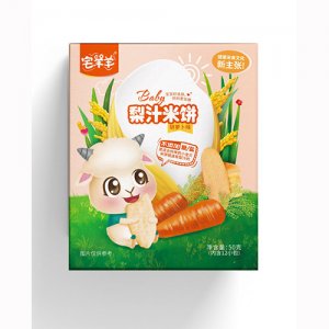 宅羊羊梨汁米餅 胡蘿卜味