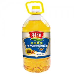 淇花草本黃金食用植物調和油5L