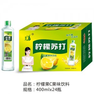 九州華洋檸檬蘇打果味飲料簡箱