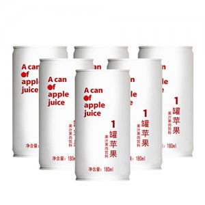 天芝潤1罐蘋果汁180ml