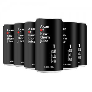 天芝潤1罐山楂汁180ml