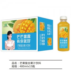九州華洋芒果復合果汁飲料簡箱