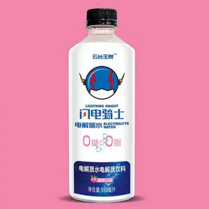 云臺玉泉閃電騎士電解質水蜜桃味550ml