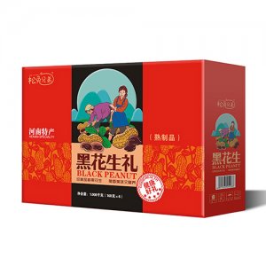 松兔兄弟黑花生禮盒