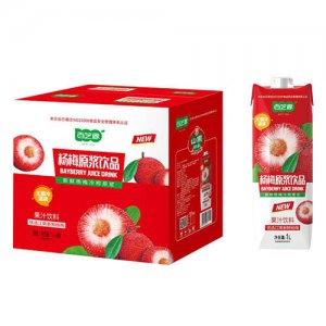 百芝源山果印象楊梅汁鉆石包1L