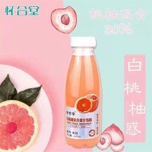 懷合堂白桃柚復(fù)合果汁飲料435ml