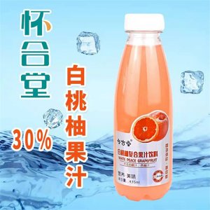 懷合堂白桃柚果汁飲料435ml