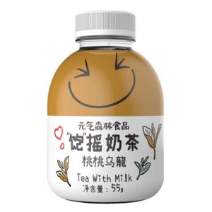 元氣森林食品飽搖奶茶桃桃烏龍55g
