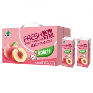 北大荒蜜桃汁飲料簡箱