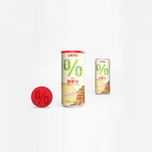 眾果100%菠蘿汁250ML