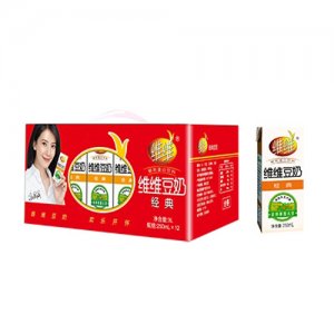 維維無菌磚經典豆奶250mlx12盒