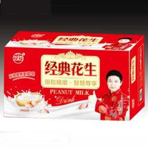 民歡經(jīng)典花生風(fēng)味飲料箱裝