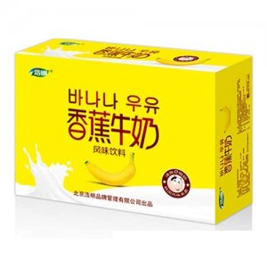 1x20浩明香蕉牛奶風味飲品箱裝