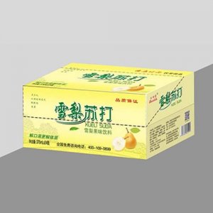 百仕露雪梨蘇打果味飲料375mlx24瓶