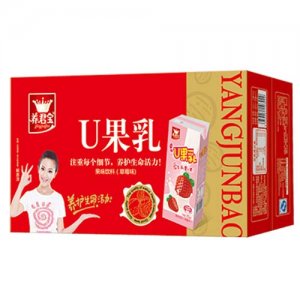 養(yǎng)君寶U果乳飲料草莓味