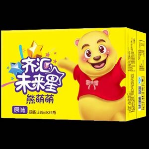 齊匯未來星熊萌萌原味乳酸菌含乳飲品238mlx24瓶