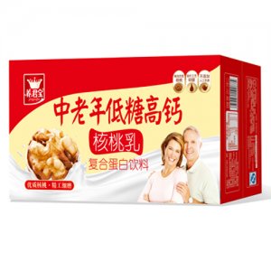 養(yǎng)君寶中老年低糖高鈣核桃乳