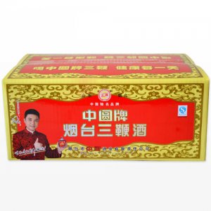 中圓牌125ml煙臺三鞭酒（包裝）