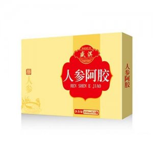 盛淇人參阿膠三瓶裝禮盒口服液