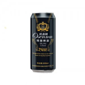 歐森姆精釀啤酒500ml（黑罐）