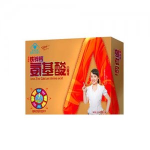鐵鋅鈣氨基酸（紅3瓶）口服液