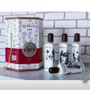 寧城老窖妙品生肖系列之生肖雞、生肖狗白酒