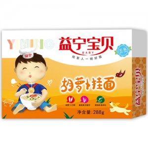 益寧胡蘿卜掛面288g