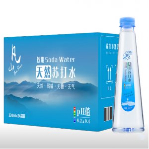 凡山天然蘇打水330mlx24瓶裝