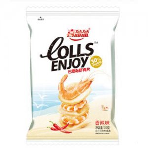 喜盈盈巴厘島蝦肉片香辣味50g