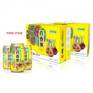 熱帶果園百香果果汁飲料310mlX12