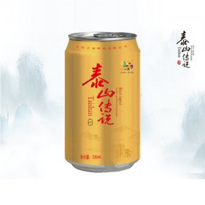 泰山傳說金冠啤酒330ml易拉罐夜場專用