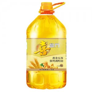 喜盈門黃金五谷食用調和油 5L