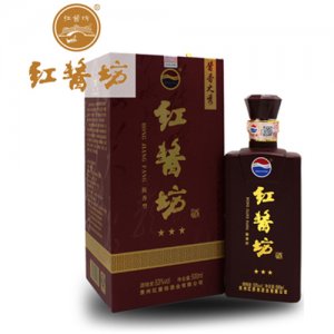 紅醬坊三星醬香型53°500ml