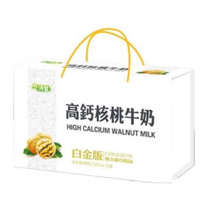 鴻智高鈣核桃牛奶復合蛋白飲品250mlx12盒