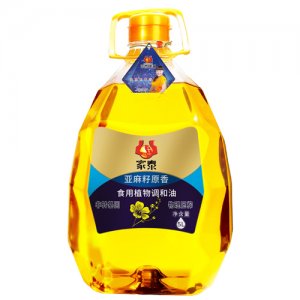 家泰糧油鉆石亞麻籽原香食用植物調和油