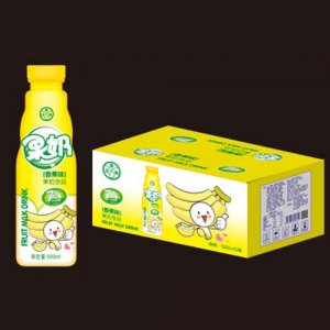 優(yōu)典源果奶香蕉味500mlX15