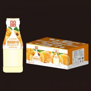 植康黃桃燕麥牛奶飲品280mlX24