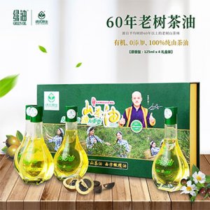 綠優(yōu)原生老樹(shù)山茶油125ML4體驗(yàn)型