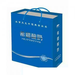 林泉綠色希臘酸奶手提袋