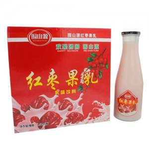 鄉村伙伴紅棗果乳乳味飲料箱
